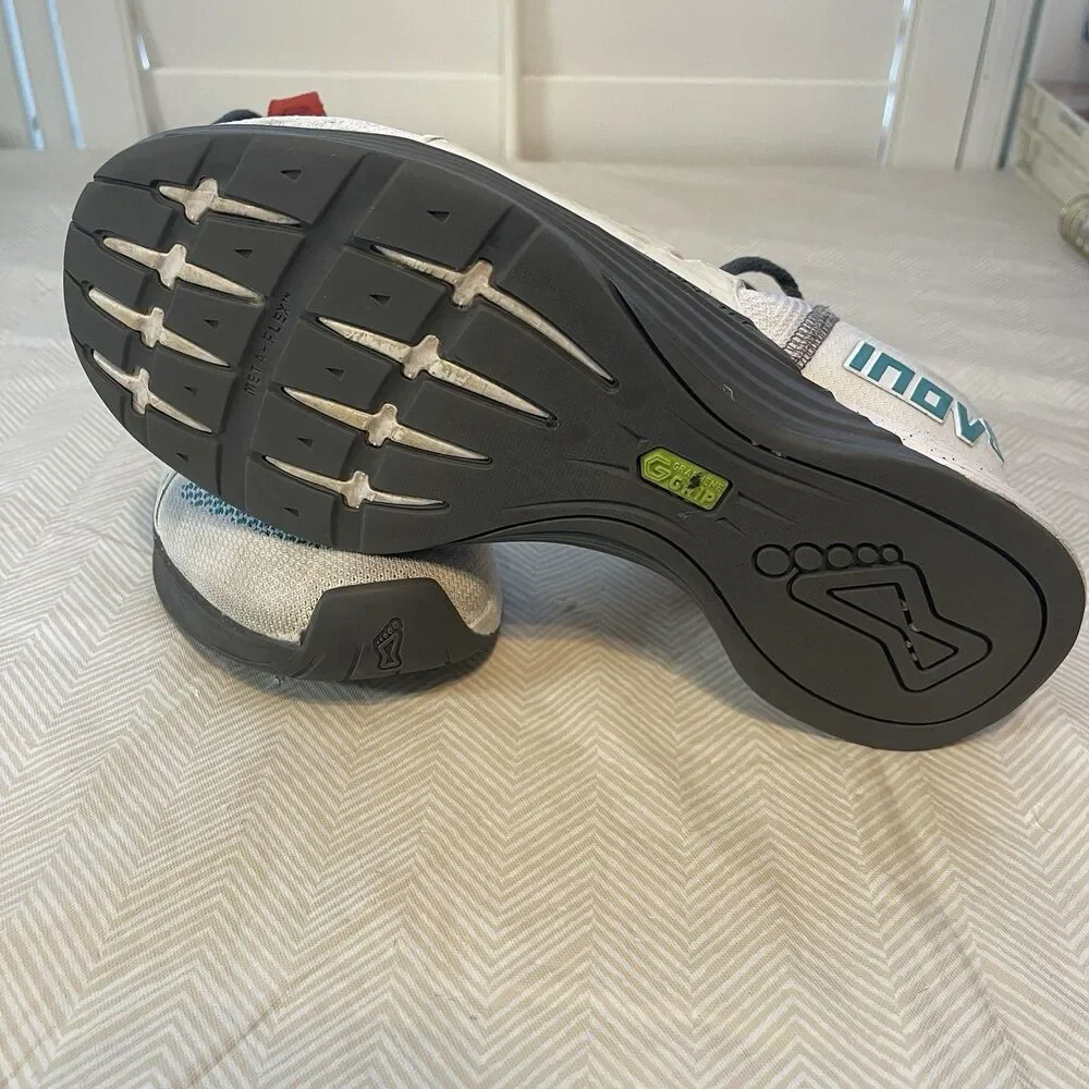 Inov8 Tennis Shoe Sneakers US M8 - W9.5 F-Lite G300 White/Gray/Muti